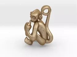 3D-Monkeys 134 3D print model