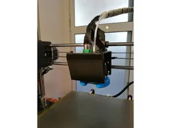 Anycubic I3 MEGA front cover E3D v6