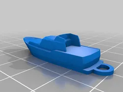 Boat keychain