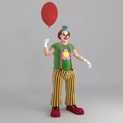 Bobby The Clown Pose 3D model