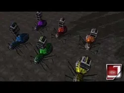 Bug Assault Series Low-poly 3D model