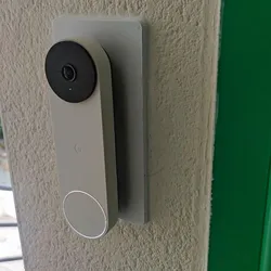 Cover plate for Google Doorbell flush-mount box