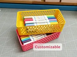 Customizable Stackable Square Honeycomb Hollow Storage Box - Free 3D Print Model
