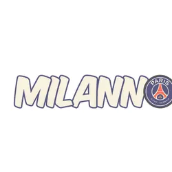 First name LED TO ASSEMBLE Milann PSG