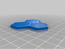 Large Creature Bases for 25mm Hexagonal Boards