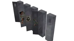 Locker Set of lockers Low-poly 3D model