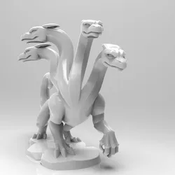Mystical Hydra Minimalist Sculpture
