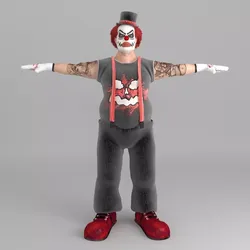 Robby The Scary Clown 3D model
