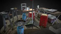 Street Food Stand