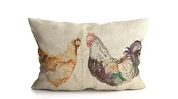 Voyage Cushion - Chickens -Solid Pillow 3D model