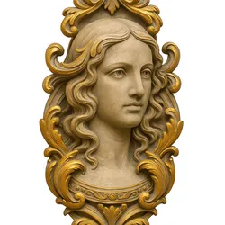 Baroque wall application