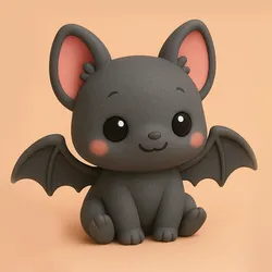 Bat Chibi Kawaii