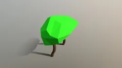 Big Low Poly Bush