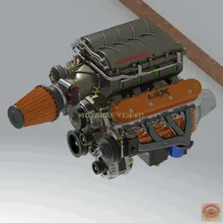 CHEVROLET LSX with MAGNUSON TVS2300 - ENGINE