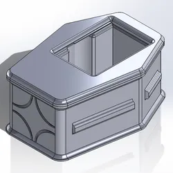 Coffin Deckbox for MTG Commander