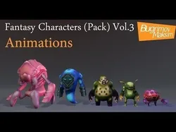 Fantasy Characters  Pack  Vol 2 Low-poly 3D model