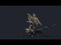 Goblin Shaman Low-poly 3D model