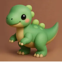 Kawaii Iguanodon
