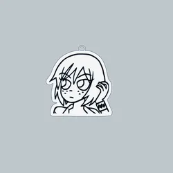 Kim Pine Scott Pilgrim keychain
