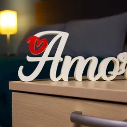 Love table letter
