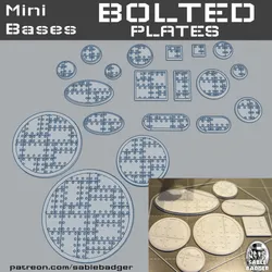 Mini Bases - Industrial Bolted Plates
