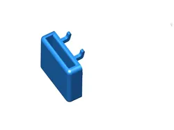 Pegboard webcamera holder 41mm x 7mm