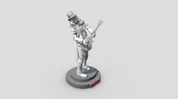 Saul Hudson (Slash) - 3d printable