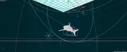 Shark scene 3D model