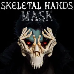 Skeletal Hands Mask