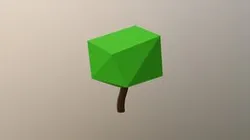 Small Low Poly Bush