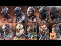 14 Characters Orcs Pack 3D model