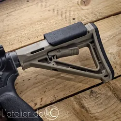 Airsoft FEER magpul MOE/CTR stock riser/cheek rest - 0.5" version