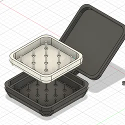 BOX FOR THREAD SPOOLS
