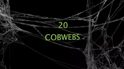 Cobwebs Collection open door with spider webs 3D model