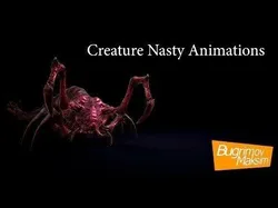 Creature Nasty Low-poly 3D model
