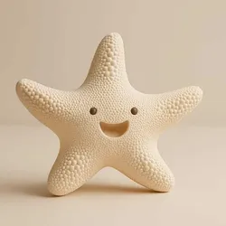 Cute Smiling Starfish – 3D Printable Ocean Friend Decor or Toy