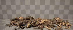 Dead Farm Animals Low-poly 3D model