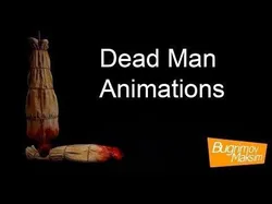 Dead Man Low-poly 3D model
