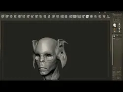 EARS - 40 ZBRUSH VDMs 3D model