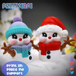 Flexy Print In Place Baby Snowman Remastered Edition