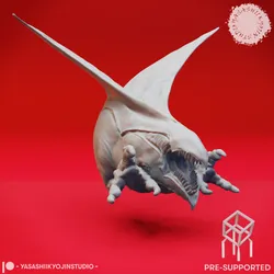 Flying Abyssal Chicken - Tabletop Miniature (Pre-Supported)