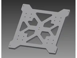 Geeetech prusa I3 Heated Bed Bracket
