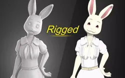 Haru Beastars Anime 3D model