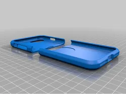 Iphone 7 plus case with Magnet tag slot