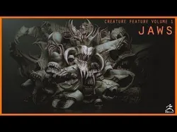 JAWS - 33 Monster Mouths and Skulls with IMM Brush and OBJs 3D model