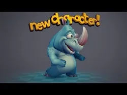 Jungle Animal Friends Low-poly 3D model