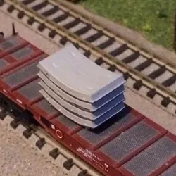 N Scale Tunnel Segments Load