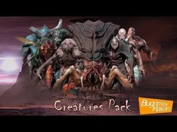 PBR Creatures Pack Low-poly 3D model