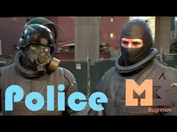 Policeman csgo skins for and xbox one Low-poly 3D model