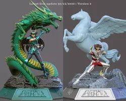 Saint Seiya 3D Model Pack